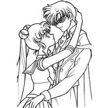 Coloriage Sailor Moon (Animé et Manga) #50258 à imprimer et colorier