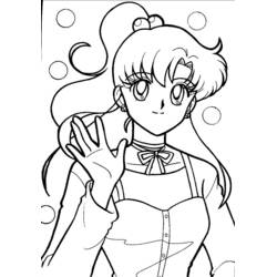 Coloriage Sailor Moon (Animé et Manga) #50265 à imprimer et colorier