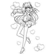 Dessin à colorier: Sailor Moon (Animé et Manga) #50292 - Coloriages à Imprimer Gratuits