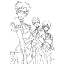 Coloriage Sailor Moon (Animé et Manga) #50320 à imprimer et colorier