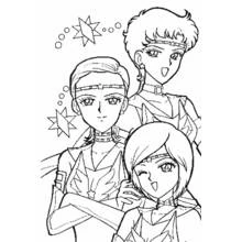 Coloriage Sailor Moon (Animé et Manga) #50329 à imprimer et colorier