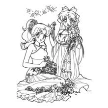 Dessin à colorier: Sailor Moon (Animé et Manga) #50335 - Coloriages à Imprimer Gratuits
