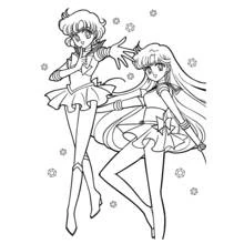 Dessin à colorier: Sailor Moon (Animé et Manga) #50346 - Coloriages à Imprimer Gratuits