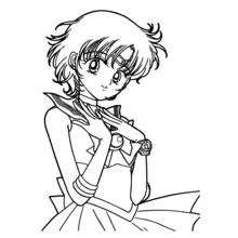 Dessin à colorier: Sailor Moon (Animé et Manga) #50362 - Coloriages à Imprimer Gratuits