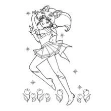 Coloriage Sailor Moon (Animé et Manga) #50373 à imprimer et colorier