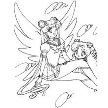 Coloriage Sailor Moon (Animé et Manga) #50429 à imprimer et colorier