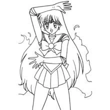 Coloriage Sailor Moon (Animé et Manga) #50439 à imprimer et colorier