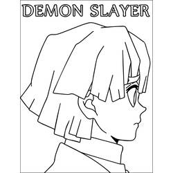 Dessins à colorier: Zenitsu - Coloriages à Imprimer Gratuits