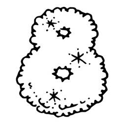Coloriage Chiffre 8 (Apprentissage et Éducation) #221463 à imprimer et colorier