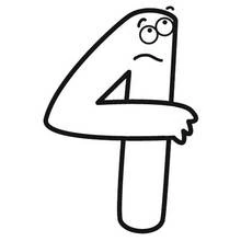 Dessin à colorier: Chiffres (Apprentissage et Éducation) #125121 - Coloriages à Imprimer Gratuits