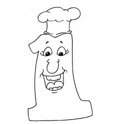 Joli coloriage Chiffres (Apprentissage et Éducation) #125156, prêt à imprimer