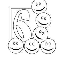 Coloriage Chiffres (Apprentissage et Éducation) #125166, dessin gratuit prêt à imprimer