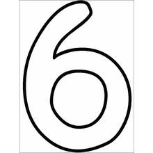 Dessin à colorier: Chiffres (Apprentissage et Éducation) #125209 - Coloriages à Imprimer Gratuits