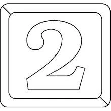 Dessin à colorier: Chiffres (Apprentissage et Éducation) #125292 - Coloriages à Imprimer Gratuits