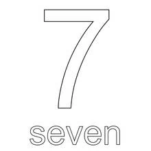 Dessin à colorier: Chiffres (Apprentissage et Éducation) #125339 - Coloriages à Imprimer Gratuits