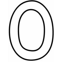 Dessin à colorier: Chiffres (Apprentissage et Éducation) #125372 - Coloriages à Imprimer Gratuits