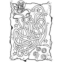 Dessin à colorier: Labyrinthes (Apprentissage et Éducation) #126432 - Coloriages à Imprimer Gratuits
