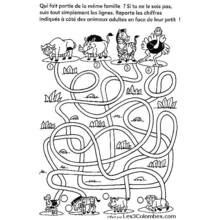 Dessin à colorier: Labyrinthes (Apprentissage et Éducation) #126447 - Coloriages à Imprimer Gratuits