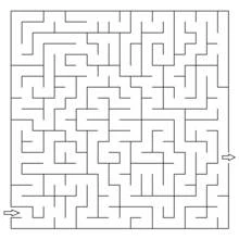Dessin à colorier: Labyrinthes (Apprentissage et Éducation) #126460 - Coloriages à Imprimer Gratuits