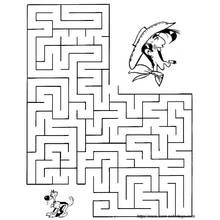 Dessin à colorier: Labyrinthes (Apprentissage et Éducation) #126469 - Coloriages à Imprimer Gratuits
