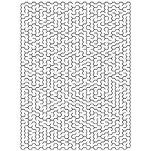 Dessin à colorier: Labyrinthes (Apprentissage et Éducation) #126488 - Coloriages à Imprimer Gratuits