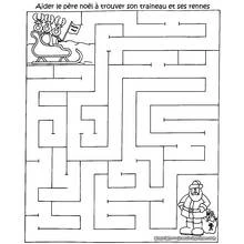 Dessin à colorier: Labyrinthes (Apprentissage et Éducation) #126513 - Coloriages à Imprimer Gratuits