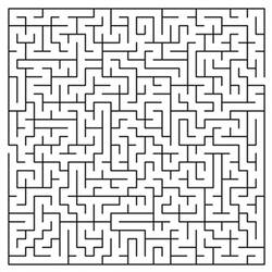 Dessin à colorier: Labyrinthes (Apprentissage et Éducation) #126516 - Coloriages à Imprimer Gratuits