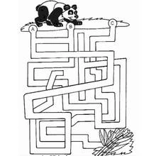 Dessin à colorier: Labyrinthes (Apprentissage et Éducation) #126533 - Coloriages à Imprimer Gratuits