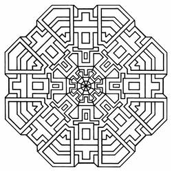 Dessin à colorier: Labyrinthes (Apprentissage et Éducation) #126578 - Coloriages à Imprimer Gratuits