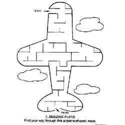 Coloriage Labyrinthes (Apprentissage et Éducation) #126610 à imprimer et colorier