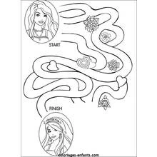 Dessin à colorier: Labyrinthes (Apprentissage et Éducation) #126630 - Coloriages à Imprimer Gratuits