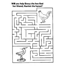 Coloriage Labyrinthes (Apprentissage et Éducation) #126669 à imprimer et colorier