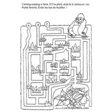 Coloriage Labyrinthes (Apprentissage et Éducation) #126712 à imprimer et colorier
