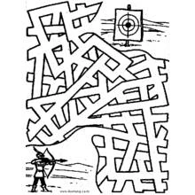Coloriage Labyrinthes (Apprentissage et Éducation) #126719 à imprimer et colorier