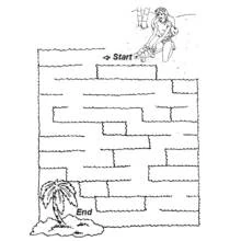 Coloriage Labyrinthes (Apprentissage et Éducation) #126727 à imprimer et colorier