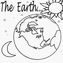 Dessin à colorier: Planete (Système Solaire) (Apprentissage et Éducation) #157623 - Coloriages à Imprimer Gratuits