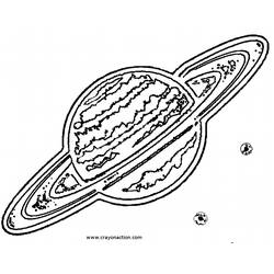 Dessin à colorier: Planete (Système Solaire) (Apprentissage et Éducation) #157686 - Coloriages à Imprimer Gratuits