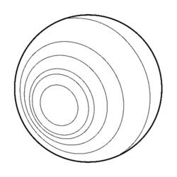 Dessin à colorier: Planete (Système Solaire) (Apprentissage et Éducation) #157687 - Coloriages à Imprimer Gratuits