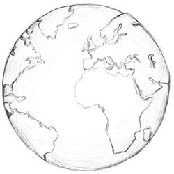 Dessin à colorier: Planete (Système Solaire) (Apprentissage et Éducation) #157716 - Coloriages à Imprimer Gratuits