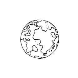 Dessin à colorier: Planete (Système Solaire) (Apprentissage et Éducation) #157748 - Coloriages à Imprimer Gratuits