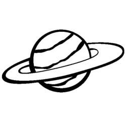 Dessin à colorier: Planete (Système Solaire) (Apprentissage et Éducation) #157768 - Coloriages à Imprimer Gratuits