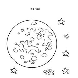 Dessin à colorier: Planete (Système Solaire) (Apprentissage et Éducation) #157770 - Coloriages à Imprimer Gratuits