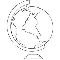 Dessin à colorier: Planete (Système Solaire) (Apprentissage et Éducation) #157822 - Coloriages à Imprimer Gratuits