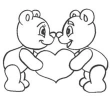 Dessin à colorier: Amour (Autres) #88521 - Coloriages à Imprimer Gratuits