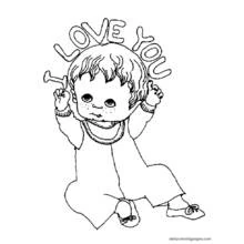 Coloriage Amour (Autres) #88649 à imprimer et colorier