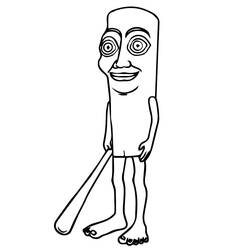 Dessin à colorier: Brainrot (Autres) #219958 - Coloriages à Imprimer Gratuits