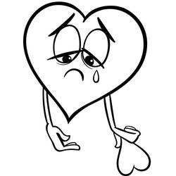 Dessin à colorier: Coeur (Autres) #173257 - Coloriages à Imprimer Gratuits