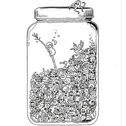 Dessin à colorier: Doodle Art (Autres) #190890 - Coloriages à Imprimer Gratuits