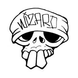 Dessin à colorier: Graffiti (Autres) #192187 - Coloriages à Imprimer Gratuits