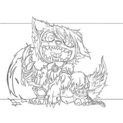 Dessin à colorier: Horreur et Effrayant (Autres) #181155 - Coloriages à Imprimer Gratuits